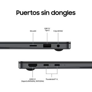 Samsung Galaxy Book5 Pro 16" Táctil, Intel Core Ultra 5, 16GB RAM, 512GB SSD, W11 - Imagen 4