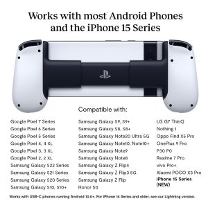 Control De Juego One USB-C Para Android Y iPhone En Blanco (Playstation Edition) - Imagen 4