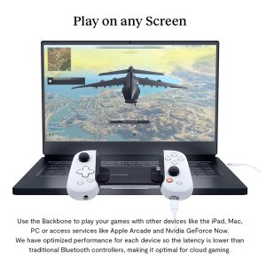 Control De Juego One USB-C Para Android Y iPhone En Blanco (Playstation Edition) - Imagen 5