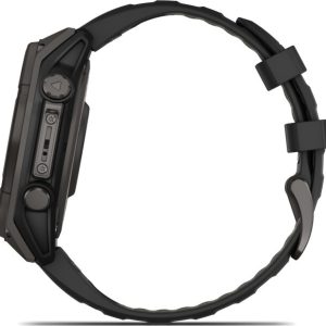Reloj Garmin Fenix 8 - 47mm Solar Sapphire, Titanio DLC con Correa Negra - Imagen 5