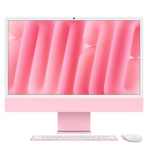 Apple iMac 24" M4 CPU 10, GPU 10, 24GB RAM, 2TB SSD, Rosa - Imagen 1