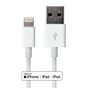 Cable de USB a conector Lightning (1M) MFi - Imagen 1